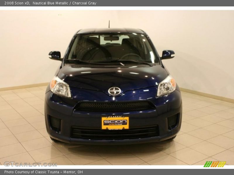 Nautical Blue Metallic / Charcoal Gray 2008 Scion xD
