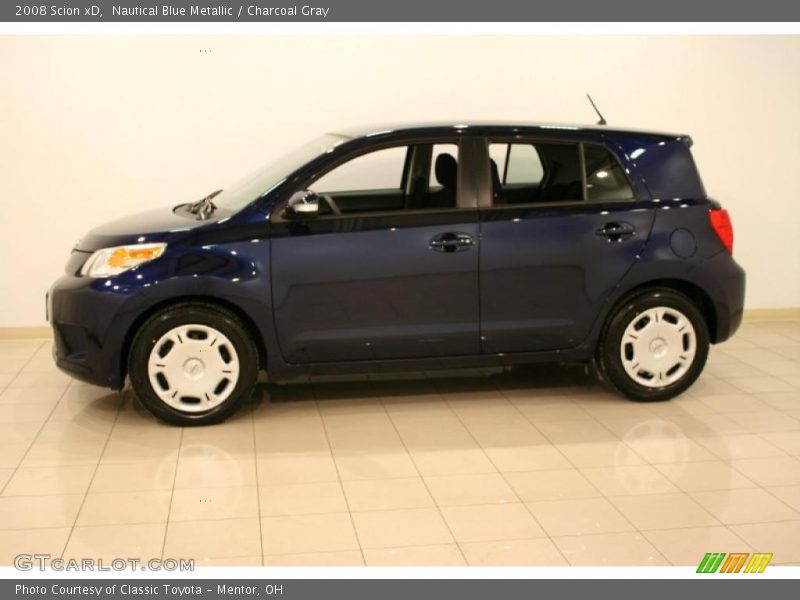 Nautical Blue Metallic / Charcoal Gray 2008 Scion xD