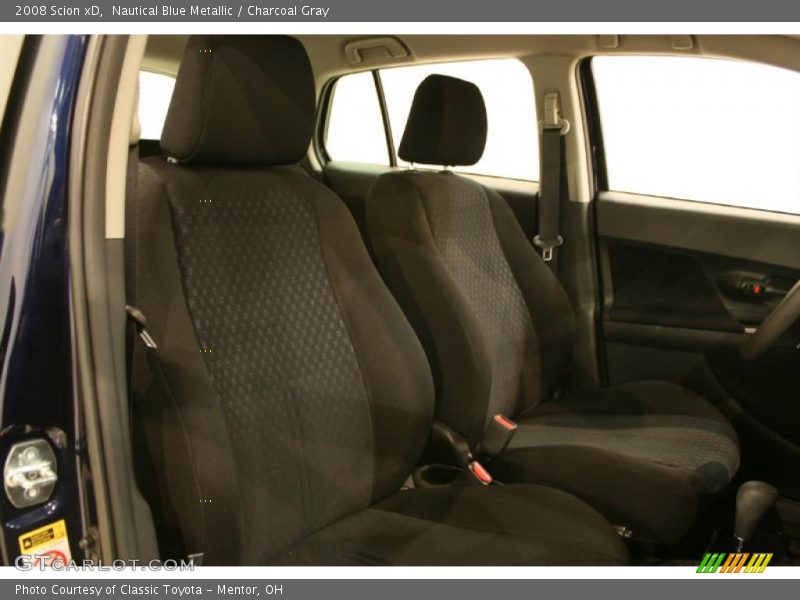Nautical Blue Metallic / Charcoal Gray 2008 Scion xD