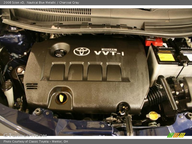 Nautical Blue Metallic / Charcoal Gray 2008 Scion xD