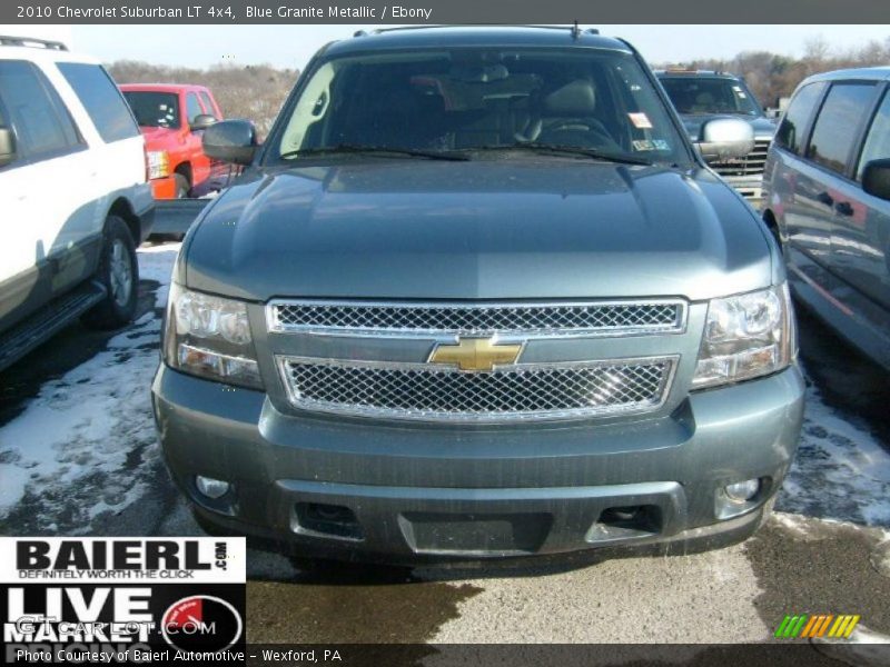 Blue Granite Metallic / Ebony 2010 Chevrolet Suburban LT 4x4