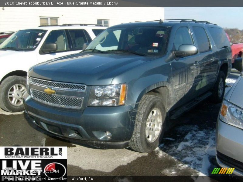 Blue Granite Metallic / Ebony 2010 Chevrolet Suburban LT 4x4