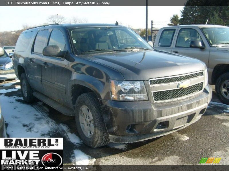 Taupe Gray Metallic / Ebony 2010 Chevrolet Suburban LS 4x4