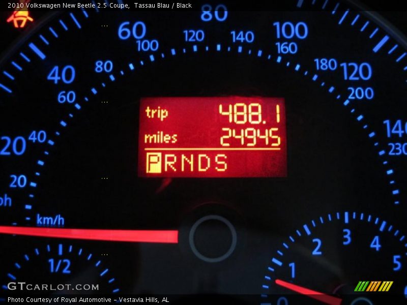 Tassau Blau / Black 2010 Volkswagen New Beetle 2.5 Coupe
