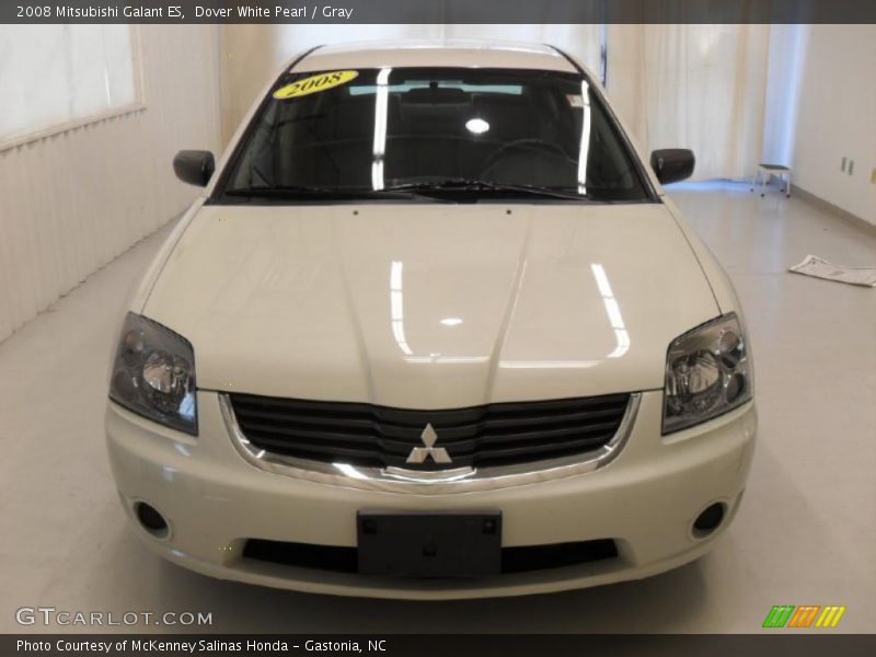 Dover White Pearl / Gray 2008 Mitsubishi Galant ES