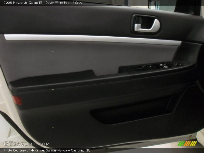 Dover White Pearl / Gray 2008 Mitsubishi Galant ES
