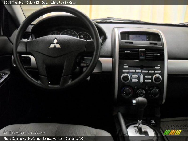 Dover White Pearl / Gray 2008 Mitsubishi Galant ES