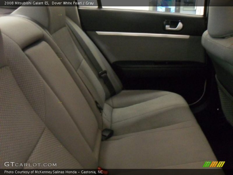 Dover White Pearl / Gray 2008 Mitsubishi Galant ES