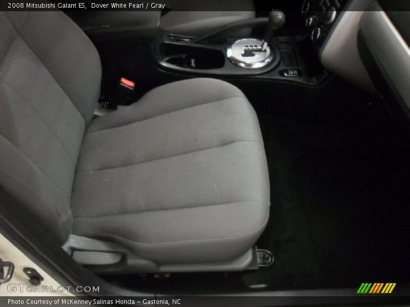 Dover White Pearl / Gray 2008 Mitsubishi Galant ES