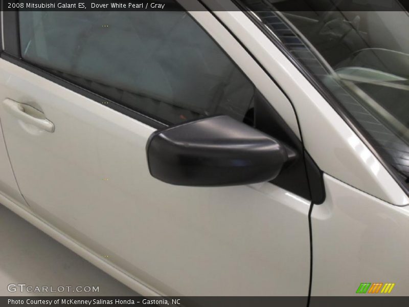 Dover White Pearl / Gray 2008 Mitsubishi Galant ES