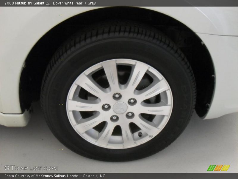 Dover White Pearl / Gray 2008 Mitsubishi Galant ES