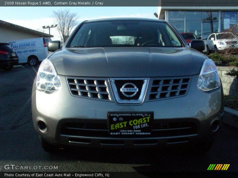 Gotham Gray Metallic / Gray 2008 Nissan Rogue S AWD
