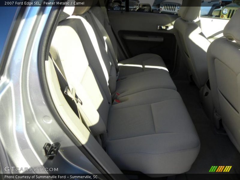 Pewter Metallic / Camel 2007 Ford Edge SEL
