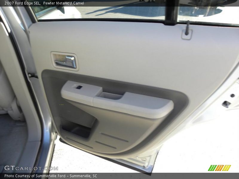 Pewter Metallic / Camel 2007 Ford Edge SEL