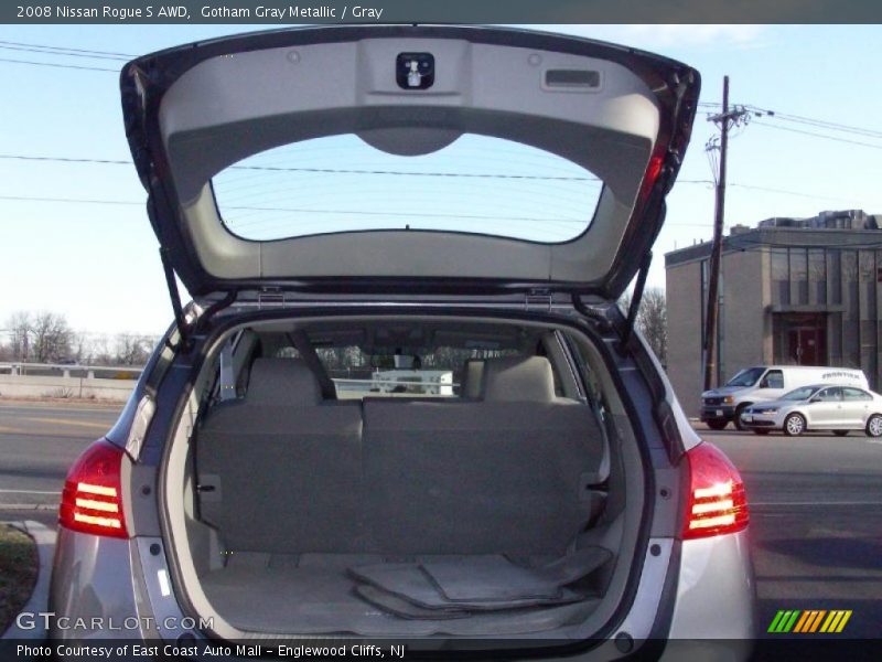Gotham Gray Metallic / Gray 2008 Nissan Rogue S AWD