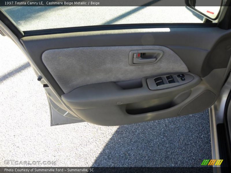 Cashmere Beige Metallic / Beige 1997 Toyota Camry LE