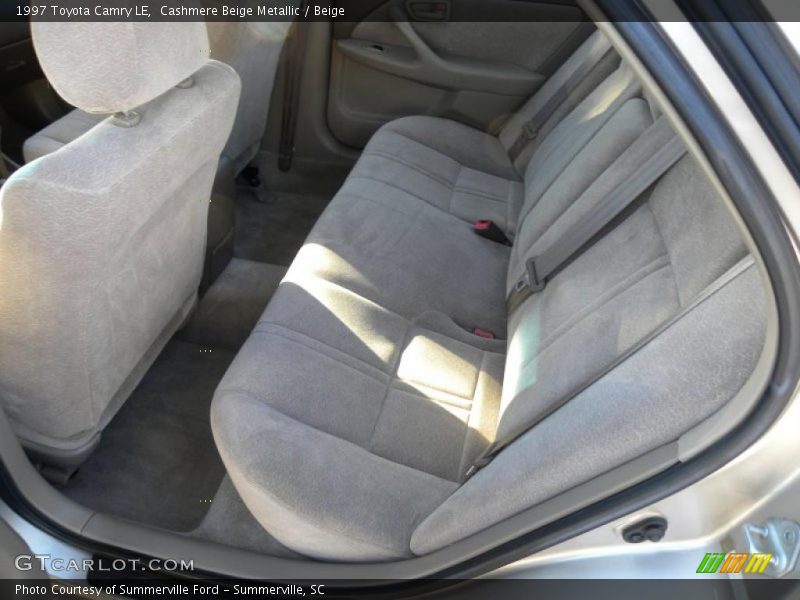 Cashmere Beige Metallic / Beige 1997 Toyota Camry LE