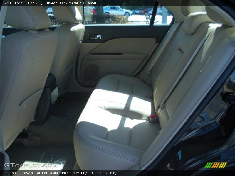 Tuxedo Black Metallic / Camel 2011 Ford Fusion SEL