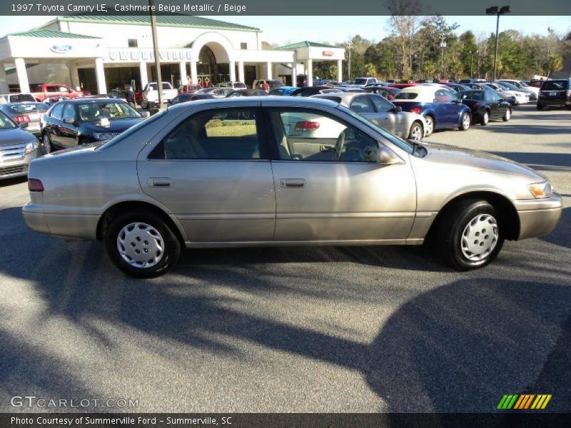 Cashmere Beige Metallic / Beige 1997 Toyota Camry LE
