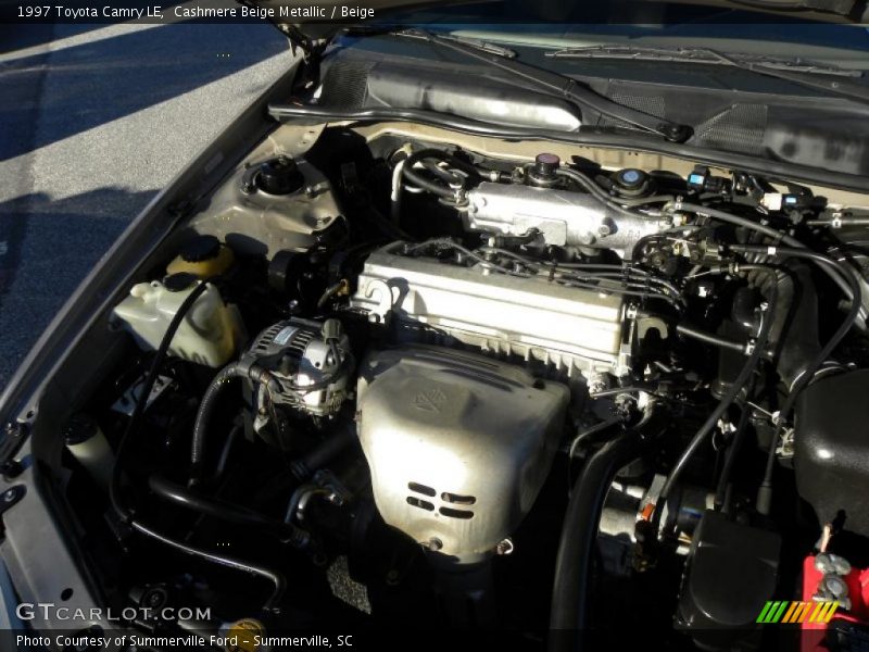 Cashmere Beige Metallic / Beige 1997 Toyota Camry LE