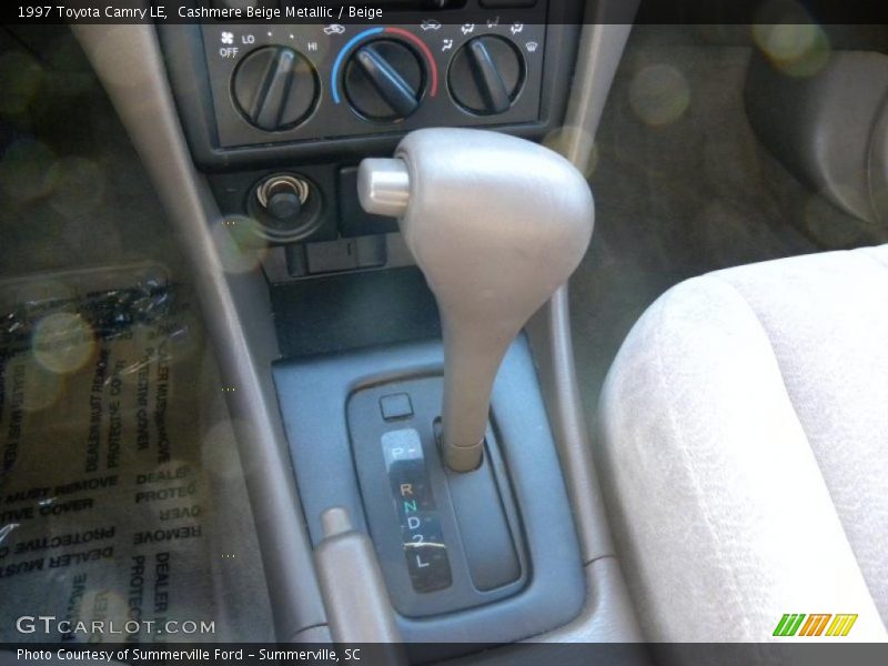 Cashmere Beige Metallic / Beige 1997 Toyota Camry LE
