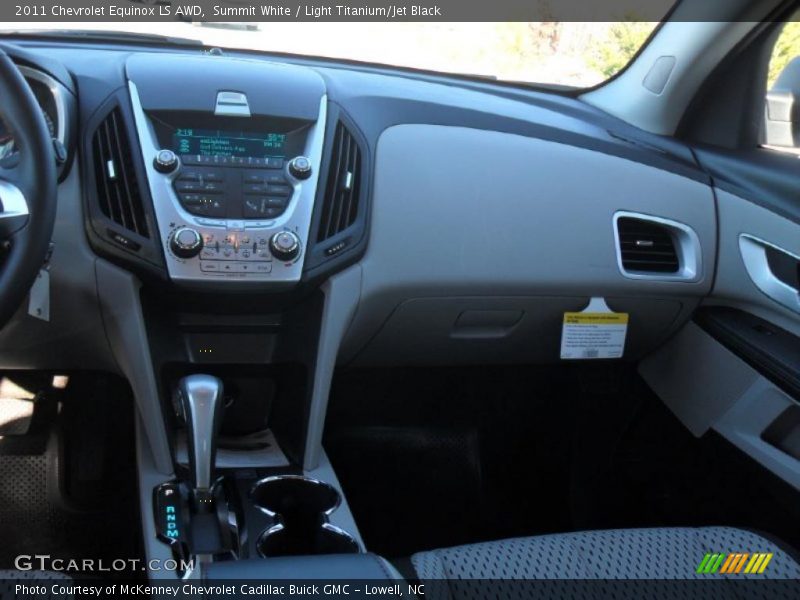 Summit White / Light Titanium/Jet Black 2011 Chevrolet Equinox LS AWD