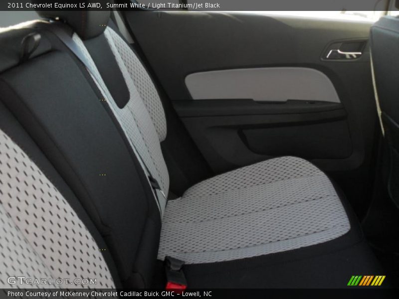  2011 Equinox LS AWD Light Titanium/Jet Black Interior