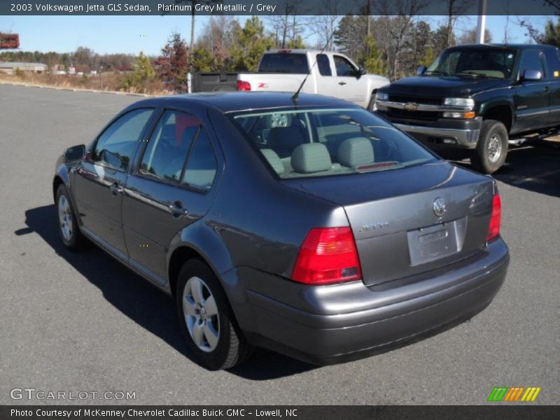 Platinum Grey Metallic / Grey 2003 Volkswagen Jetta GLS Sedan