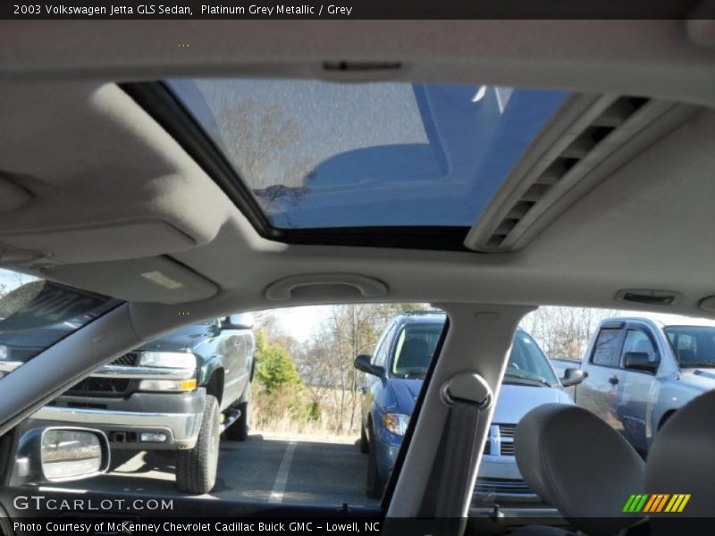 Platinum Grey Metallic / Grey 2003 Volkswagen Jetta GLS Sedan