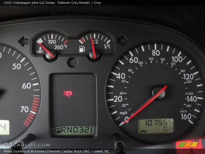 Platinum Grey Metallic / Grey 2003 Volkswagen Jetta GLS Sedan