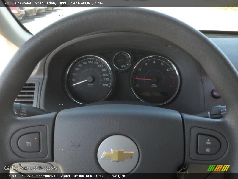 Ultra Silver Metallic / Gray 2005 Chevrolet Cobalt Sedan
