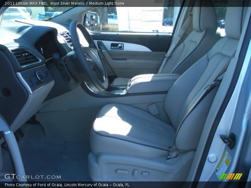 Ingot Silver Metallic / Medium Light Stone 2011 Lincoln MKX FWD