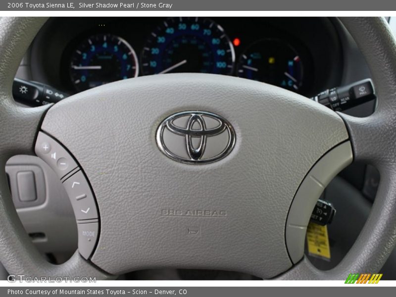 Silver Shadow Pearl / Stone Gray 2006 Toyota Sienna LE