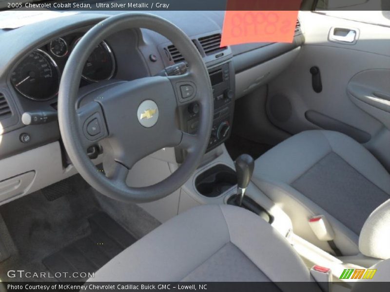 Ultra Silver Metallic / Gray 2005 Chevrolet Cobalt Sedan