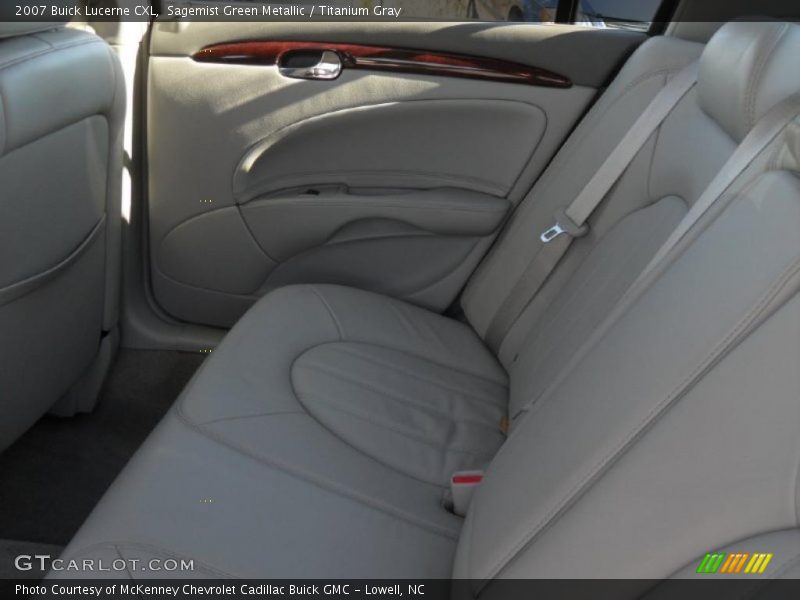 Sagemist Green Metallic / Titanium Gray 2007 Buick Lucerne CXL