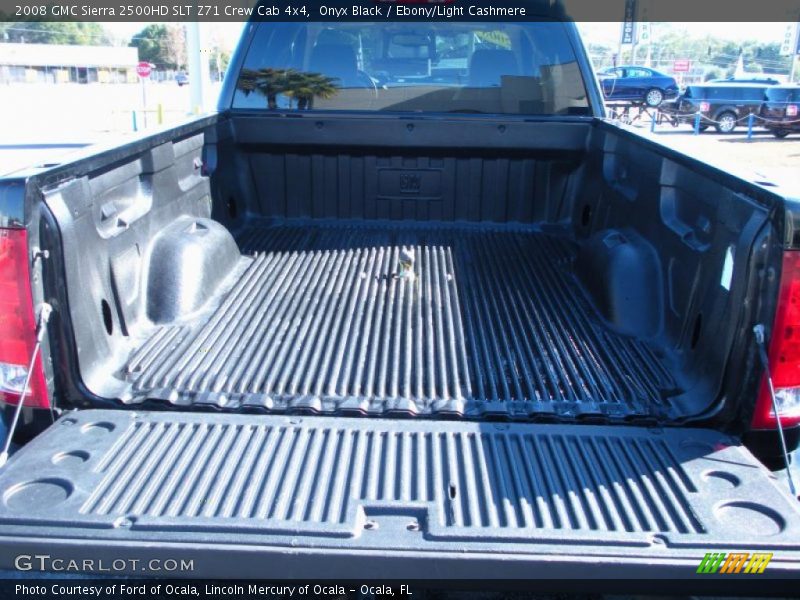 Onyx Black / Ebony/Light Cashmere 2008 GMC Sierra 2500HD SLT Z71 Crew Cab 4x4