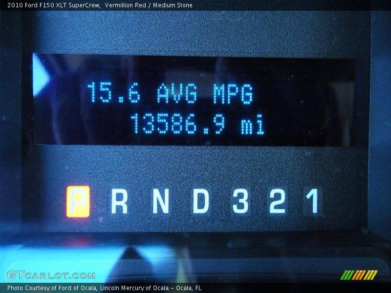 Vermillion Red / Medium Stone 2010 Ford F150 XLT SuperCrew