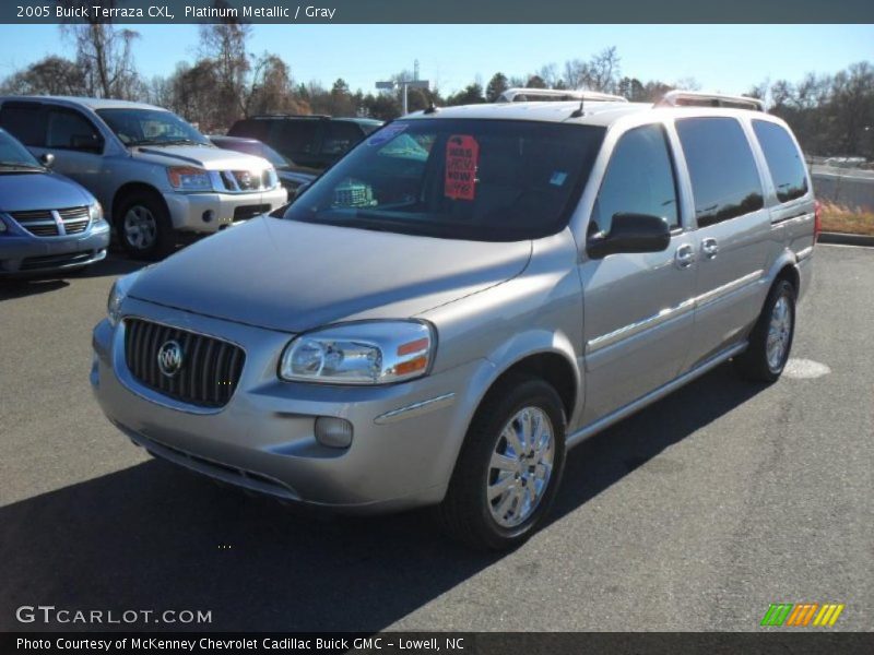 Platinum Metallic / Gray 2005 Buick Terraza CXL