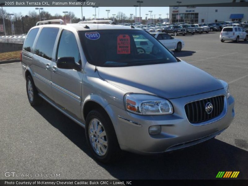 Platinum Metallic / Gray 2005 Buick Terraza CXL
