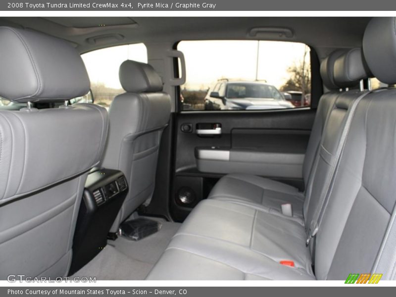  2008 Tundra Limited CrewMax 4x4 Graphite Gray Interior