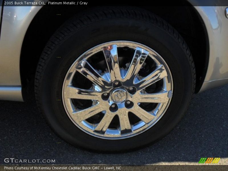 Platinum Metallic / Gray 2005 Buick Terraza CXL