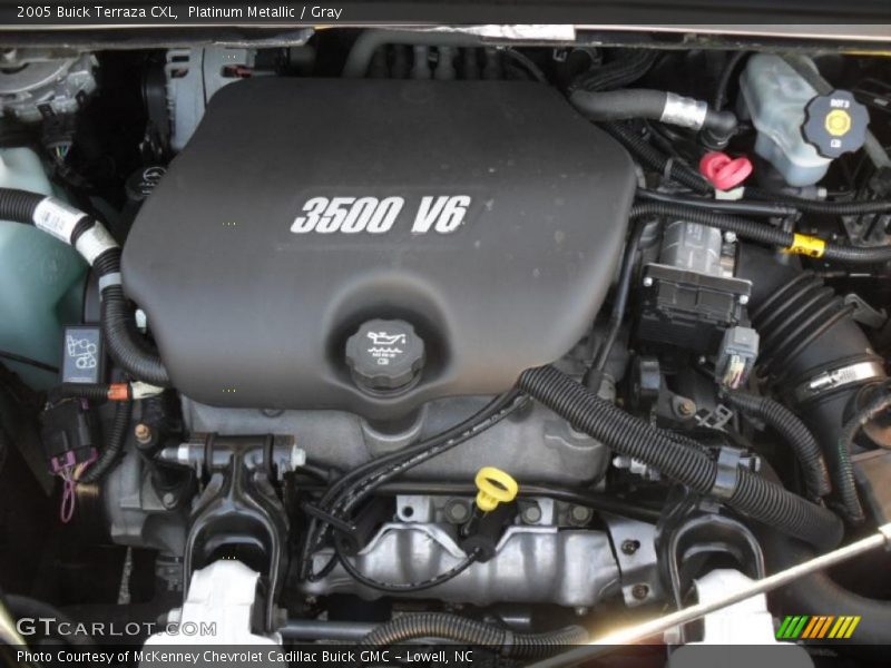 Platinum Metallic / Gray 2005 Buick Terraza CXL