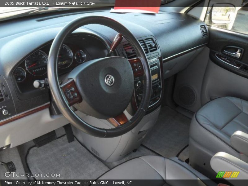 Platinum Metallic / Gray 2005 Buick Terraza CXL