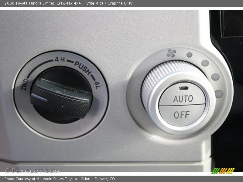 Controls of 2008 Tundra Limited CrewMax 4x4