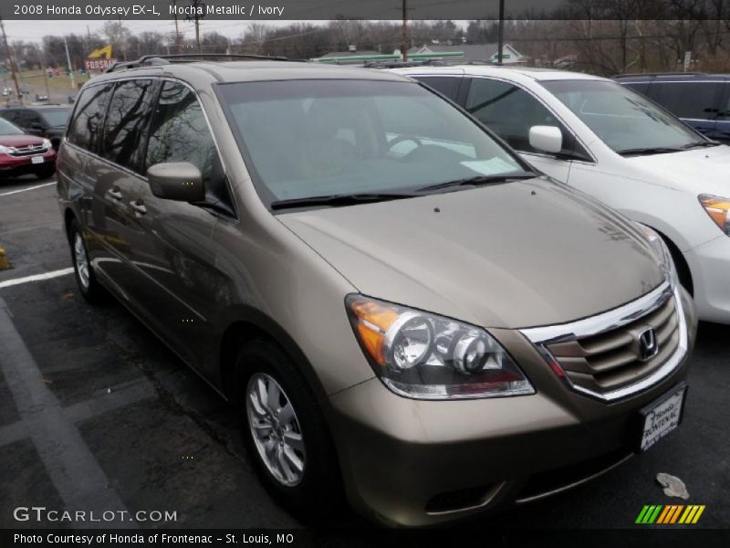 Mocha Metallic / Ivory 2008 Honda Odyssey EX-L