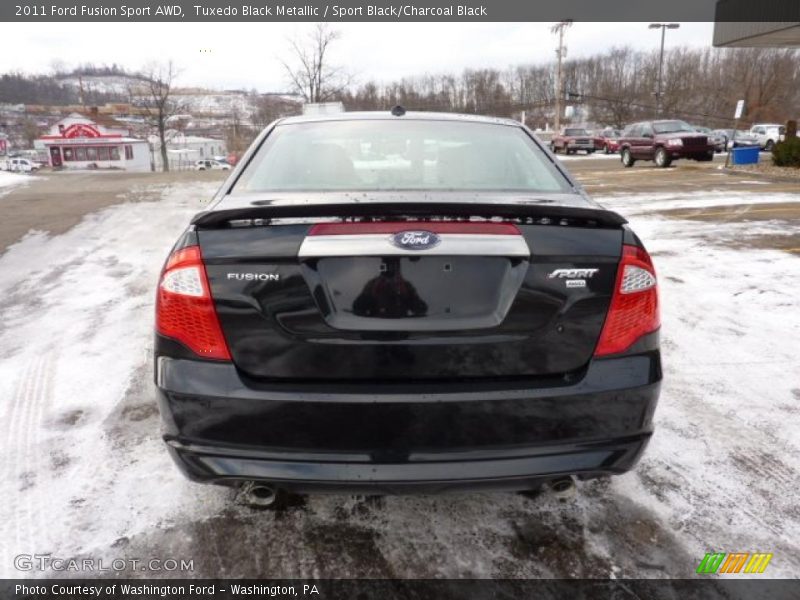 Tuxedo Black Metallic / Sport Black/Charcoal Black 2011 Ford Fusion Sport AWD