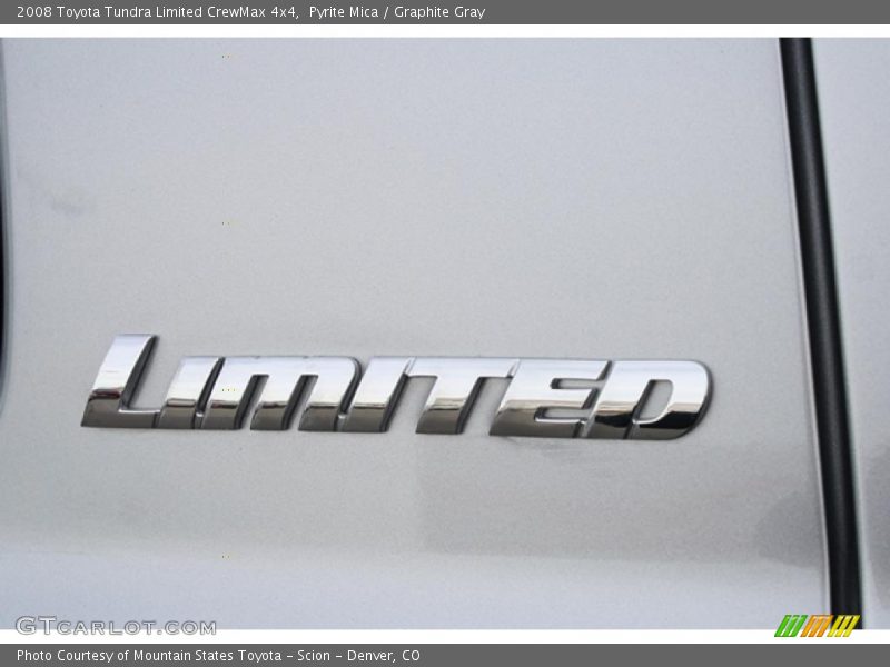  2008 Tundra Limited CrewMax 4x4 Logo