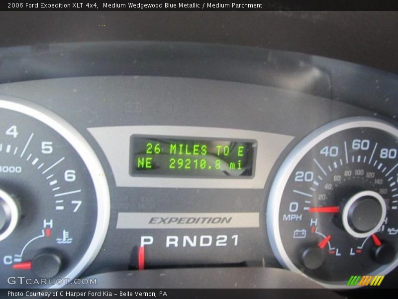 Medium Wedgewood Blue Metallic / Medium Parchment 2006 Ford Expedition XLT 4x4