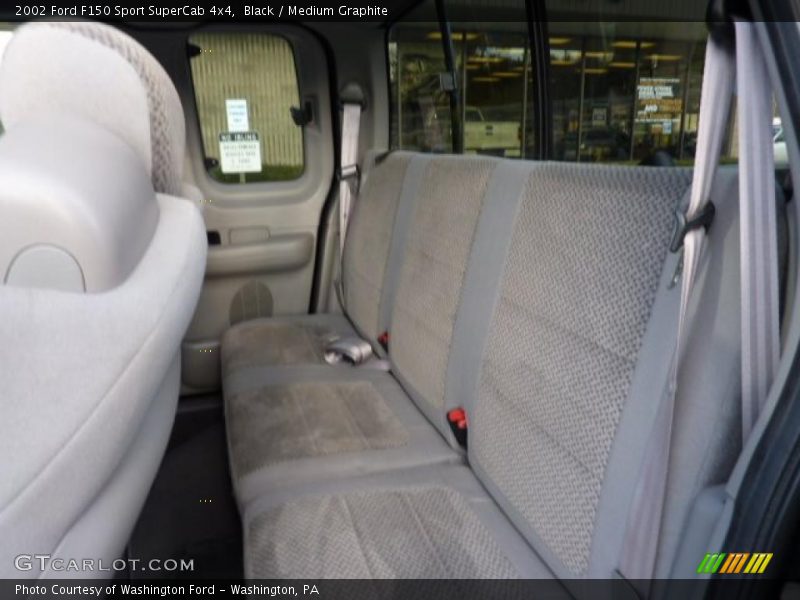  2002 F150 Sport SuperCab 4x4 Medium Graphite Interior