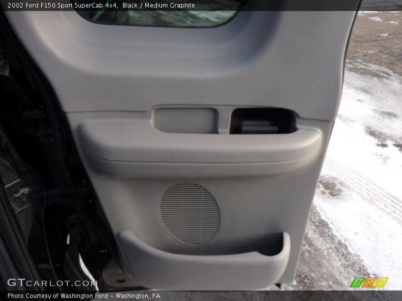 Black / Medium Graphite 2002 Ford F150 Sport SuperCab 4x4